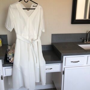 White dress from Europe